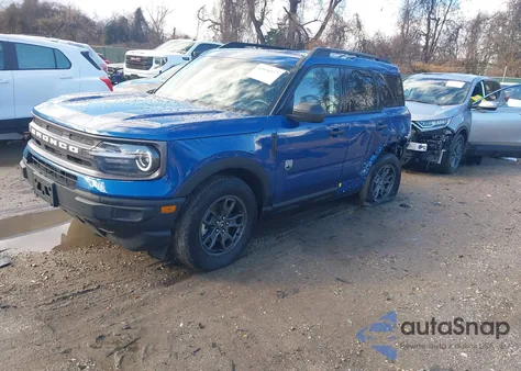 2024 Ford Bronco Sport Big Bend from USA, damaged, VIN 3FMCR9B62RRF08083